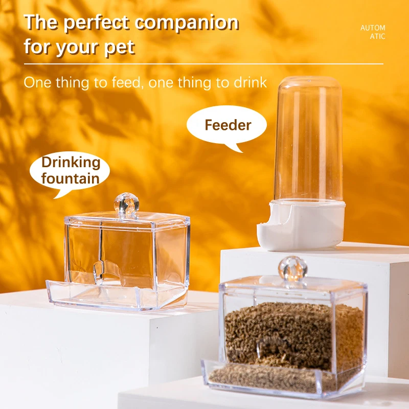 Alimentador Automático para Aves Transparente com Grande Capacidade - Imagem 5