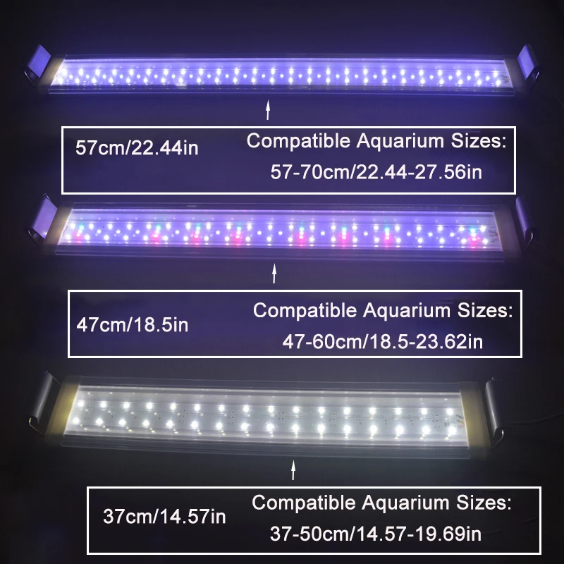 Luz de Aquário USB com Clip Retrátil e Temporizador - Imagem 2