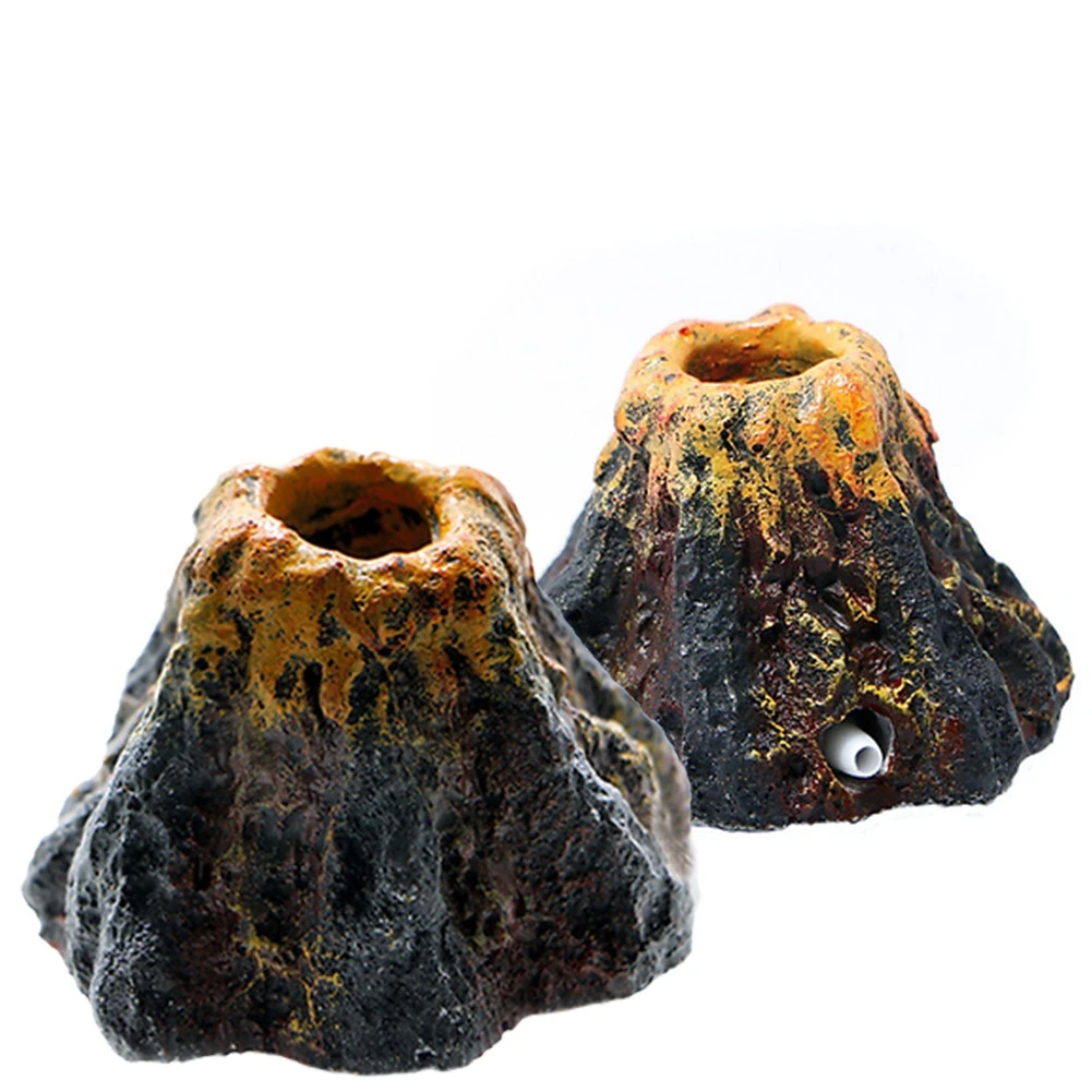Vulcão de Bolha para Aquário de Resina com Efeito Decorativo - Imagem 3
