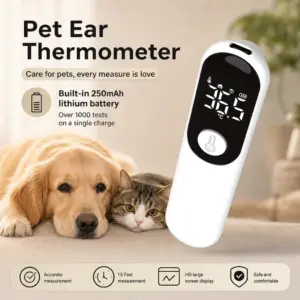 termômetro para cães e gatos recarregável