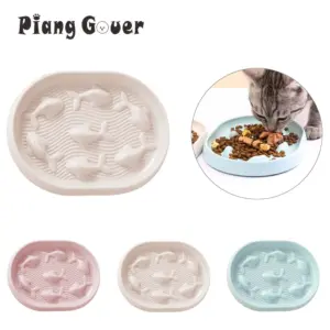 tigela comedouro lento para cães e gatos