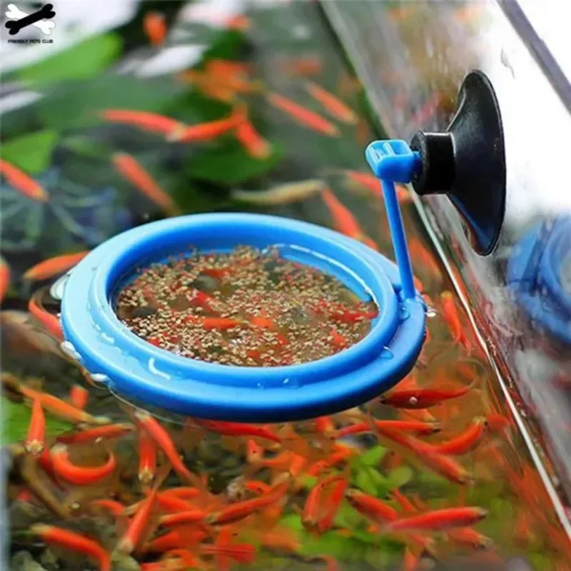 Anel de Alimentação para Aquário Quadrado com Ventosa - Imagem 4