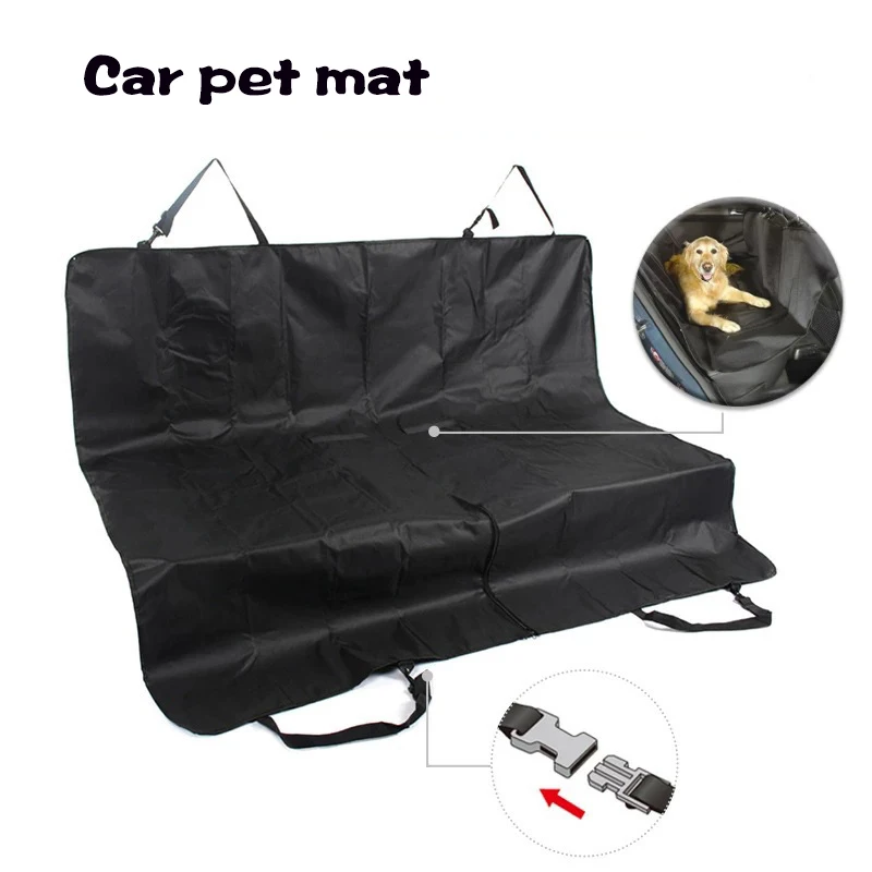 Capa de Carro para Cães Impermeável Dobrável para Banco Traseiro - Image 6