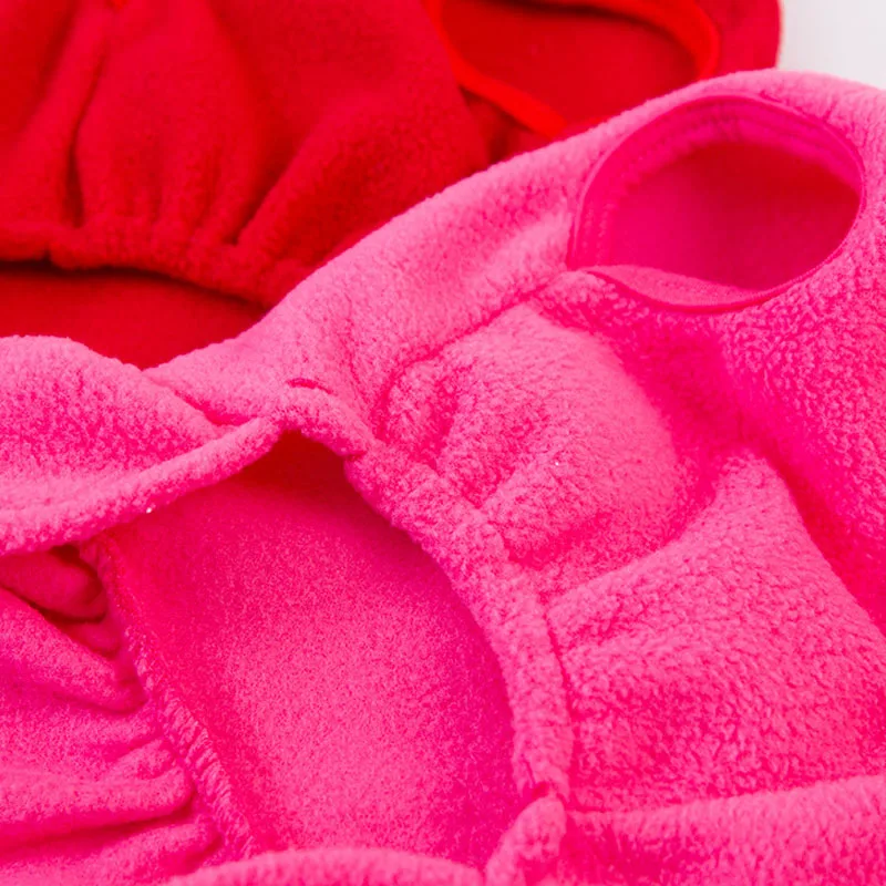Casaco de Lã para Cães Pequenos Vermelho e Rosa com Medidas Variadas - Imagem 4