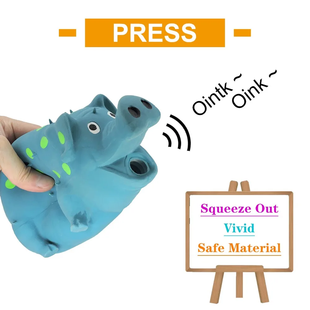 Brinquedo de Látex para Cães com Som Squeaker 17,5 cm - Imagem 4