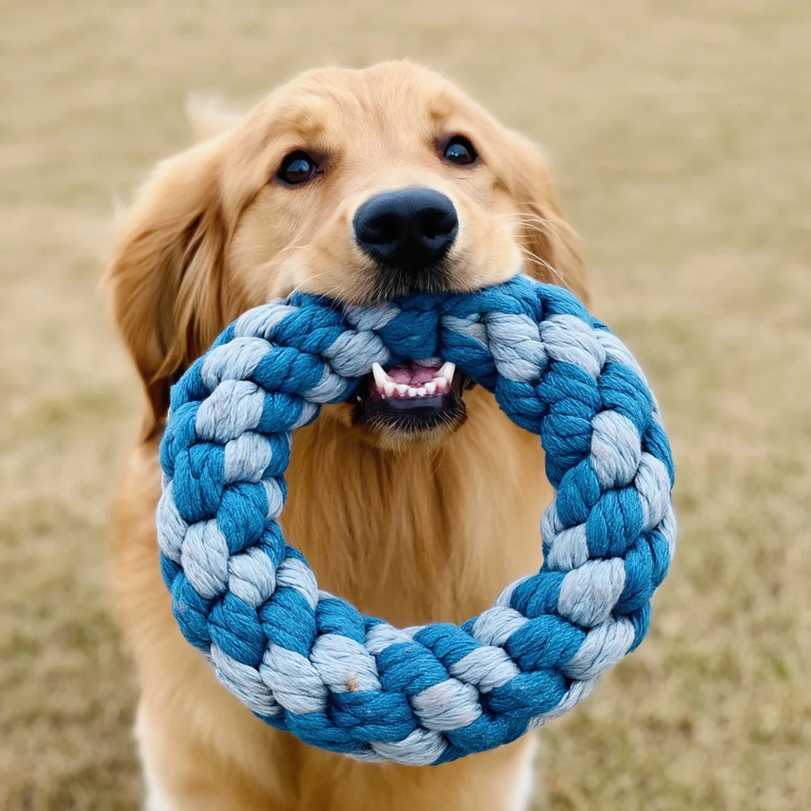 Brinquedo de Corda para Cães 11 cm Limpeza dos Dentes - Imagem 2