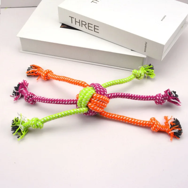 Brinquedo de Corda para Cães com Nó de Osso 30cm - Imagem 5