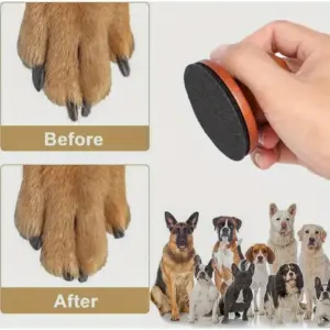 lixa manual para cães em madeira