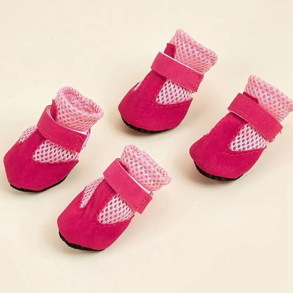 Botas de Chuva para Cães de Tecido de Malha Antiderrapante - Image 2