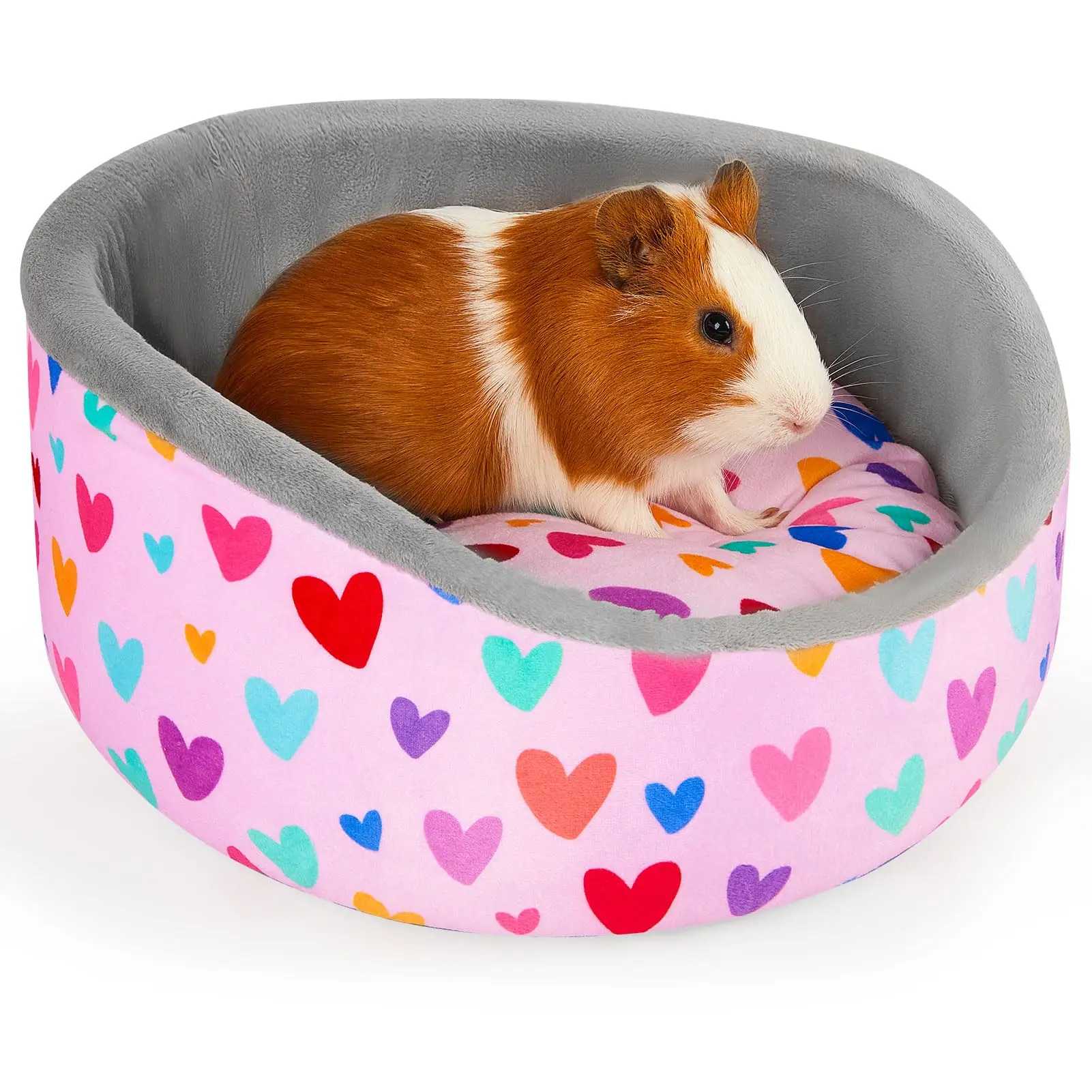 cama concha para porquinho-da-índia lavável