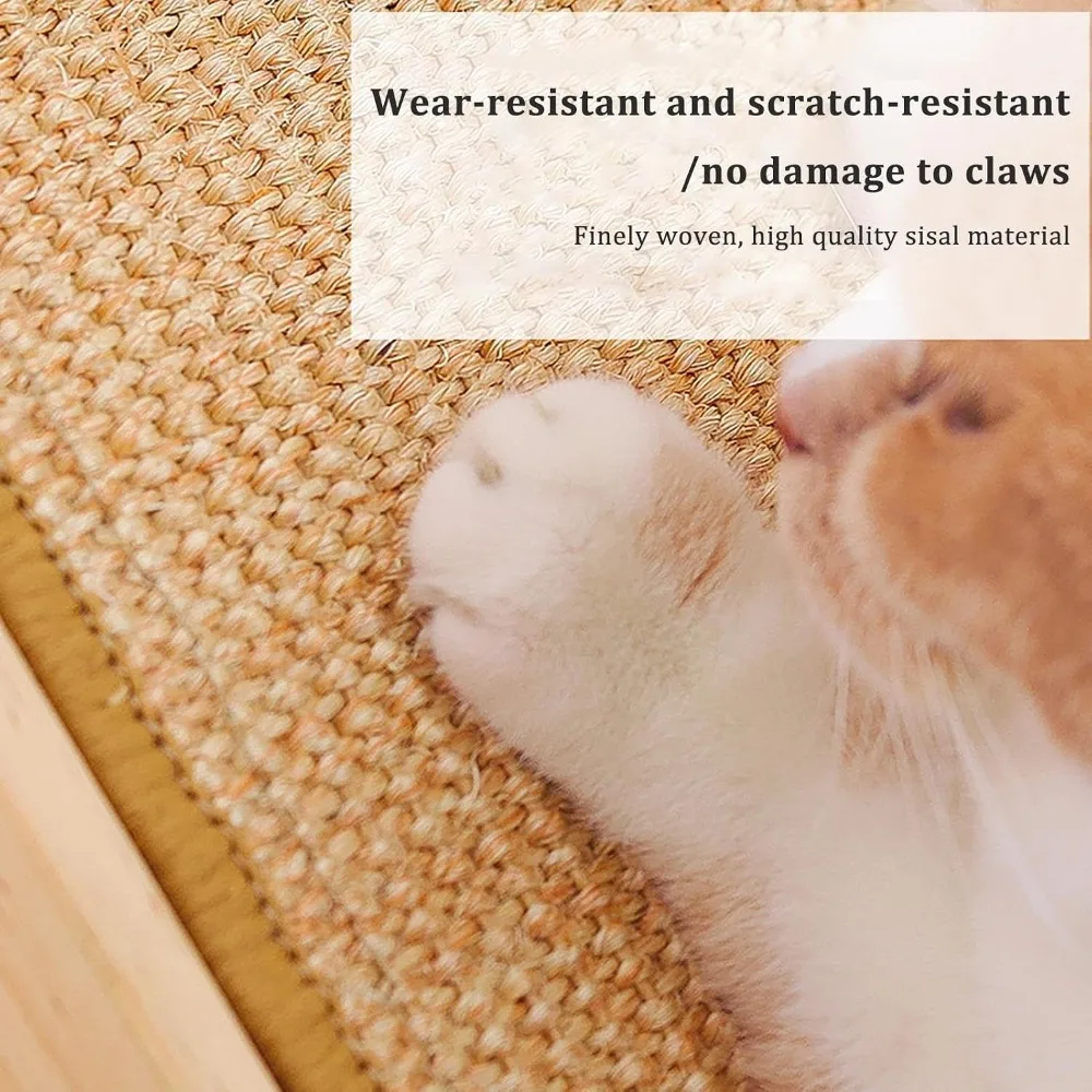 Arranhador para Gatos de Sisal Natural com Altura Ajustável - Imagem 5