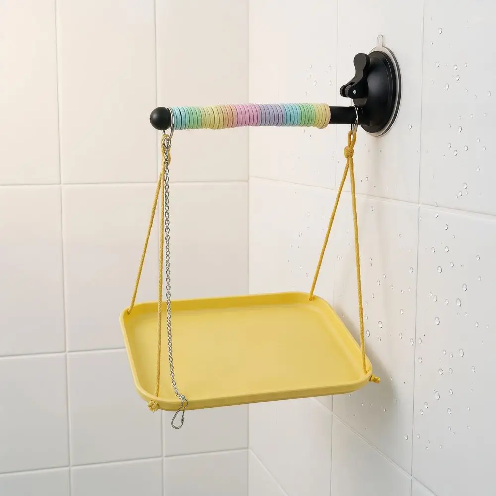 Brinquedo de Balanço para Pássaros de Plástico com Corrente para Gaiola - Imagem 5