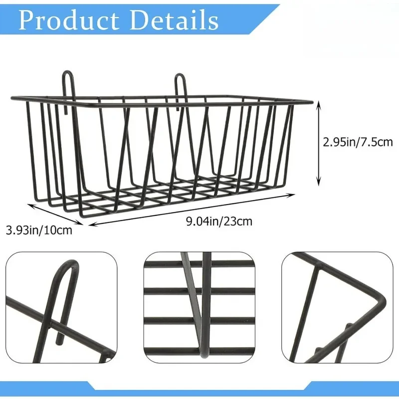 Alimentador de Feno para Coelhos de Metal 23x10x7,5cm com Ganchos - Imagem 6