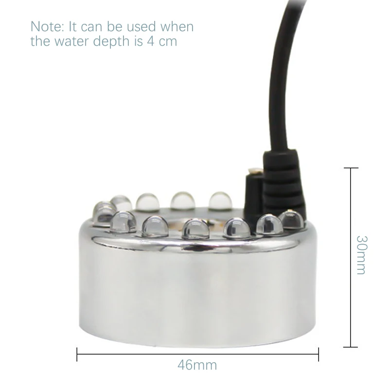 Nebulizador de Névoa com 12 LEDs para Terrário com Sensor de Água - Imagem 6