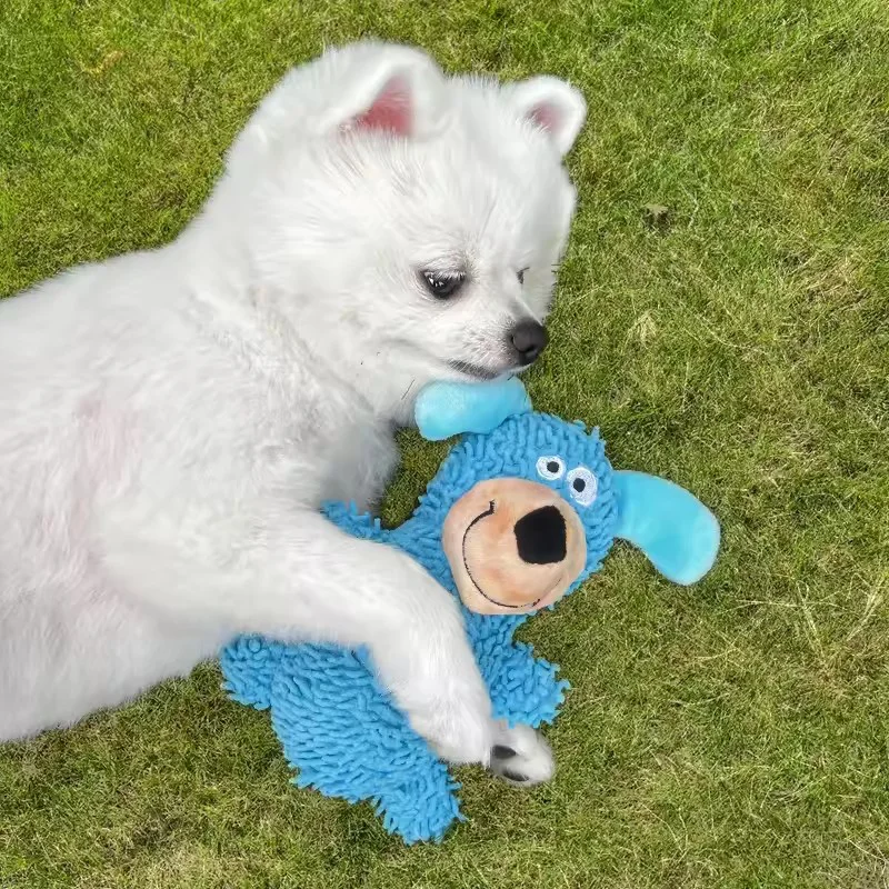 Brinquedo de Pelúcia para Cães com Apito Interativo - Imagem 4