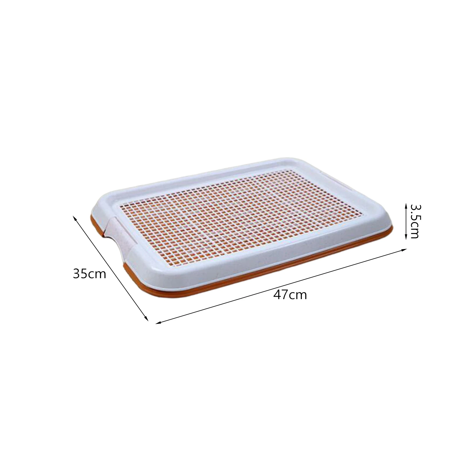 Bandeja Sanitária para Cães Pequenos e Gatos 47x35 cm Antiderrapante - Imagem 6