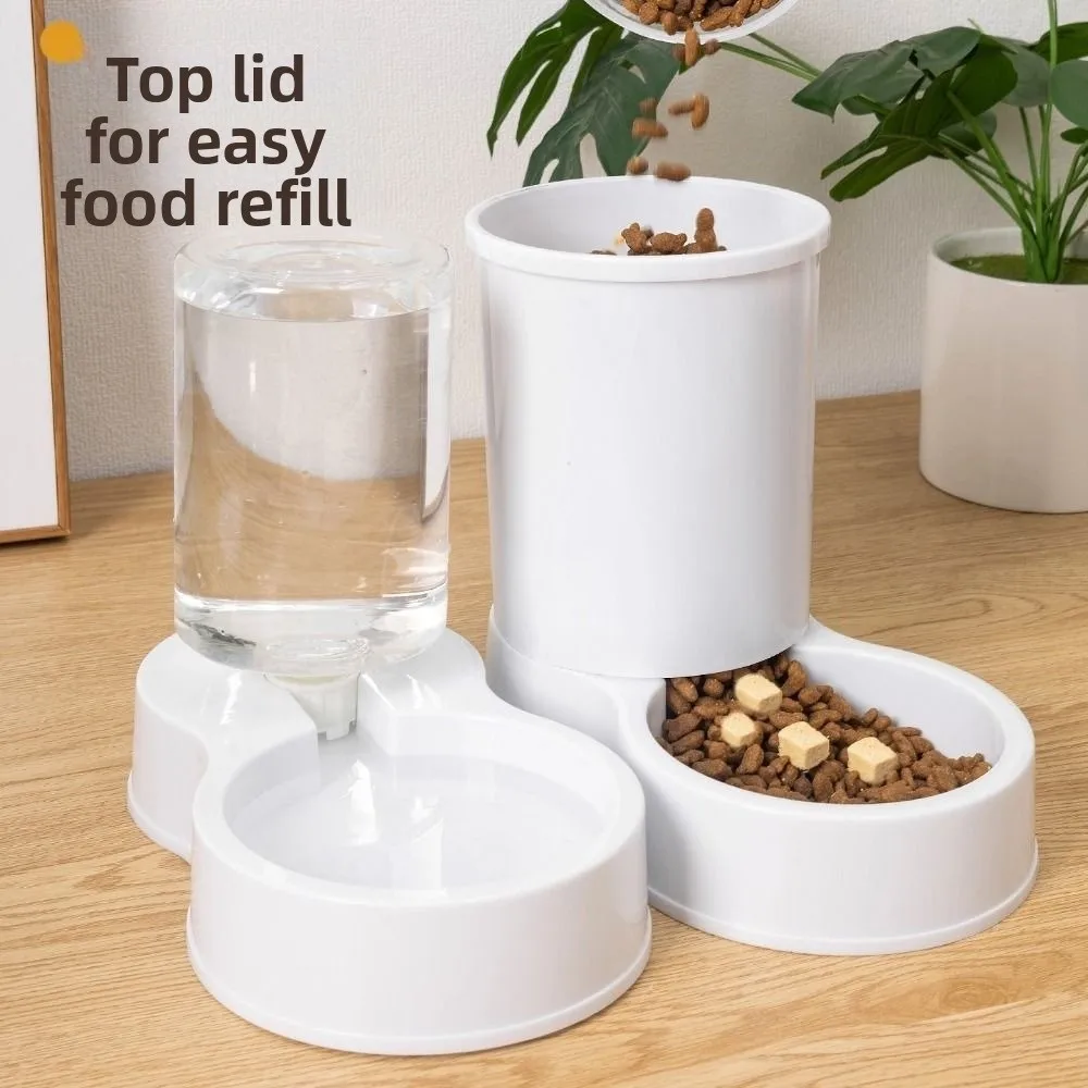 Alimentador Automático para Cães e Gatos 800ml com Recarga Automática - Imagem 2