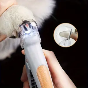 cortador de unhas para cães e gatos com led