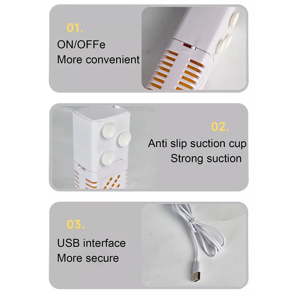 Filtro Interno para Aquário Submersível USB 3,5W 150L/h Silencioso - Imagem 6