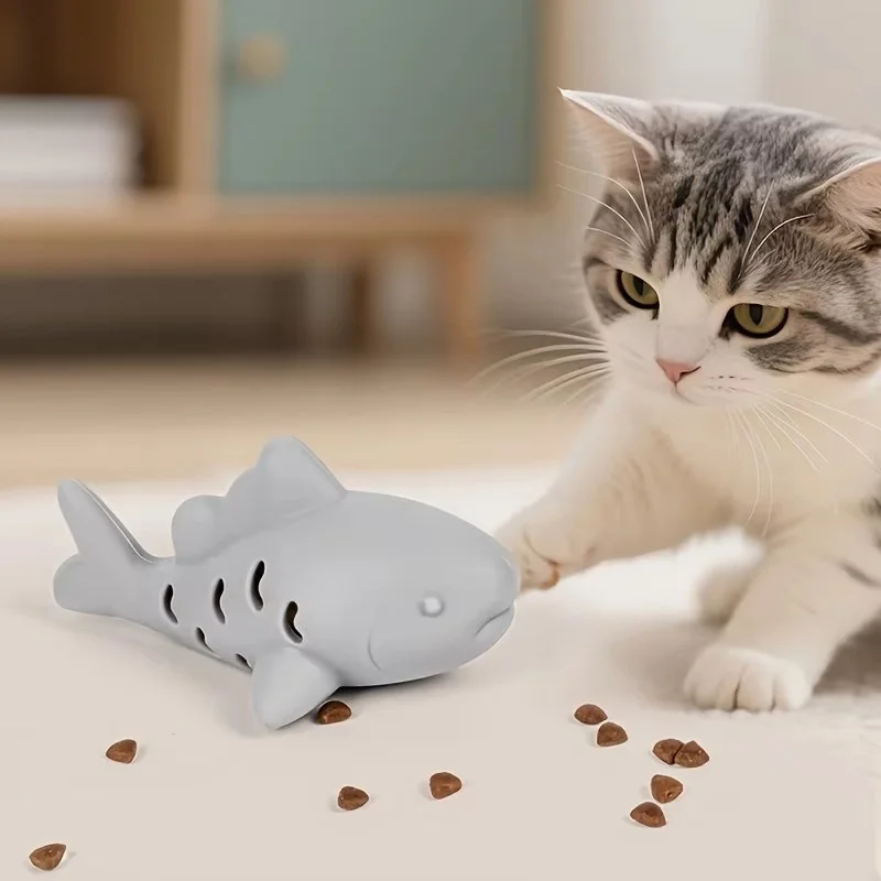 Brinquedo Interativo para Cães e Gatos de Silicone Resistente à Mordida - Imagem 2