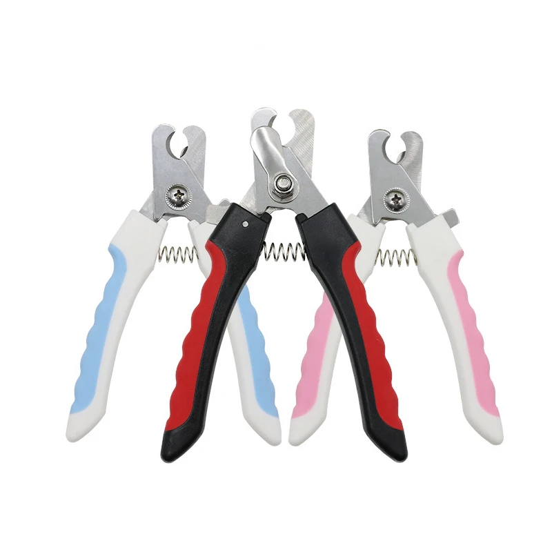 Cortador de Unhas para Cães e Gatos de Aço Inoxidável com Alça Reta - Imagem 3