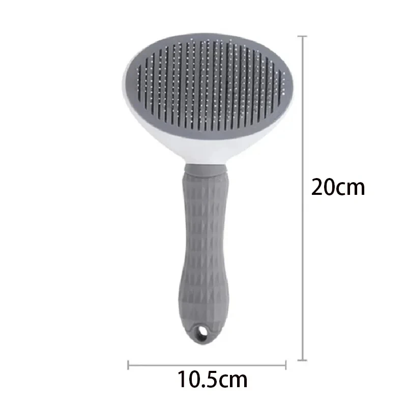 Escova para Gatos e Cães de Aço Inoxidável para Remover Pelos - Imagem 5