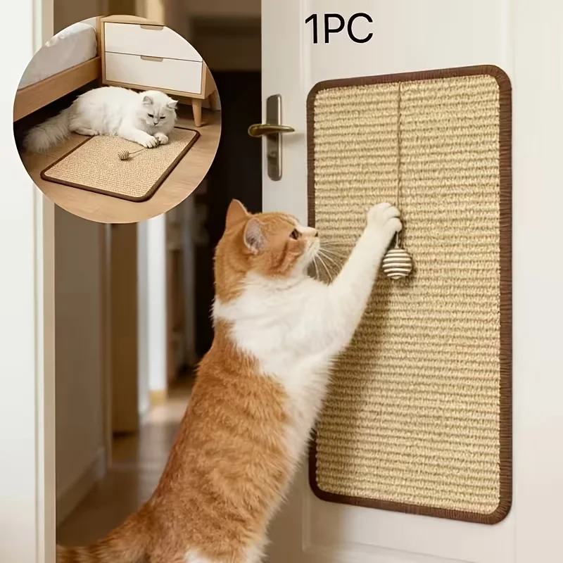 Arranhador de Sisal para Gatos com Bola Suspensa - Imagem 3