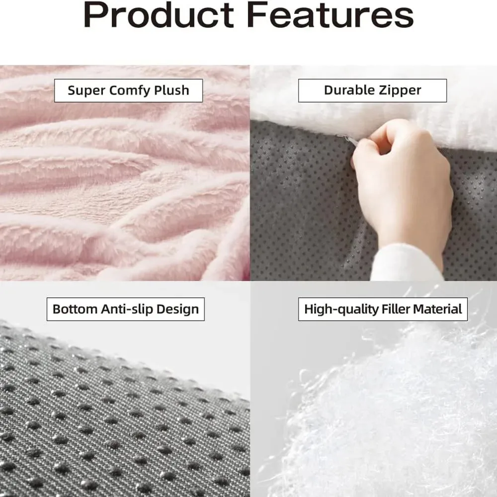 Cama Sofá para Gatos e Cães Pequenos de 110 cm com Fundo Antiderrapante - Image 2