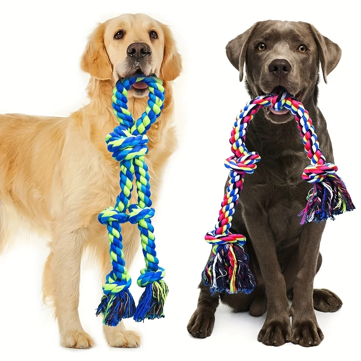 brinquedo nó para cães mastigar