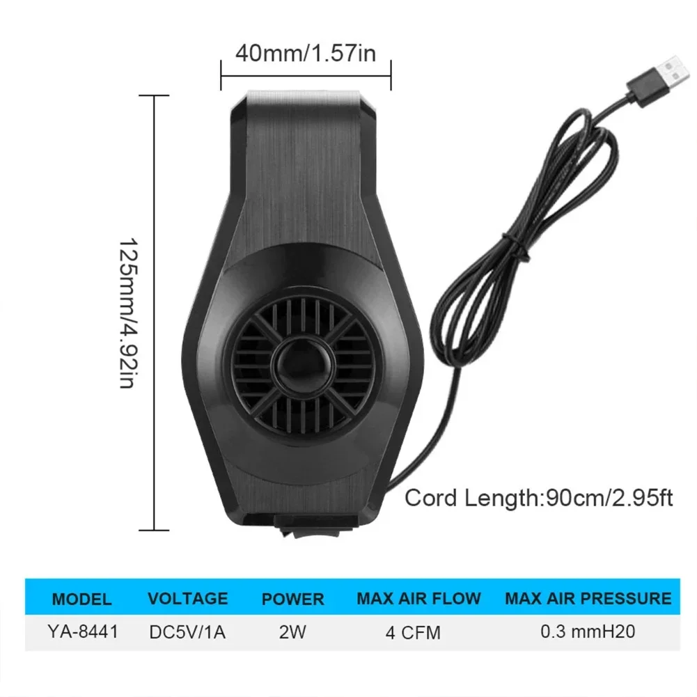 Ventilador para Aquário Ultrafino com Braçadeira Ajustável 8 mm - Imagem 5
