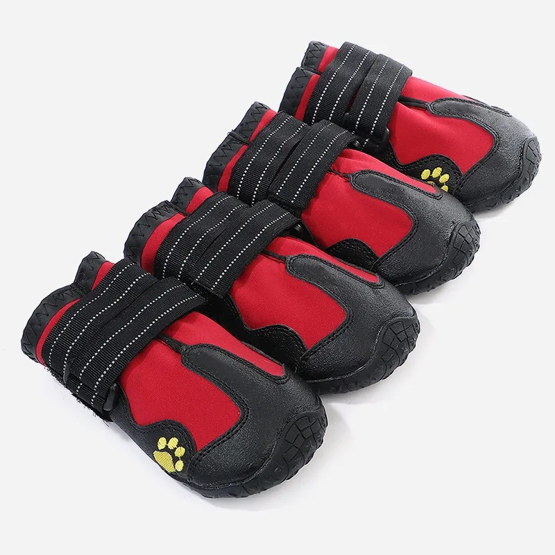 Botas para Cães Grandes Refletivas Antiderrapantes 4 Unidades - Imagem 3