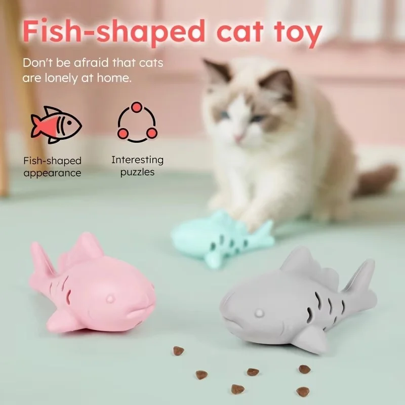 Brinquedo Interativo para Cães e Gatos de Silicone Resistente à Mordida - Imagem 4