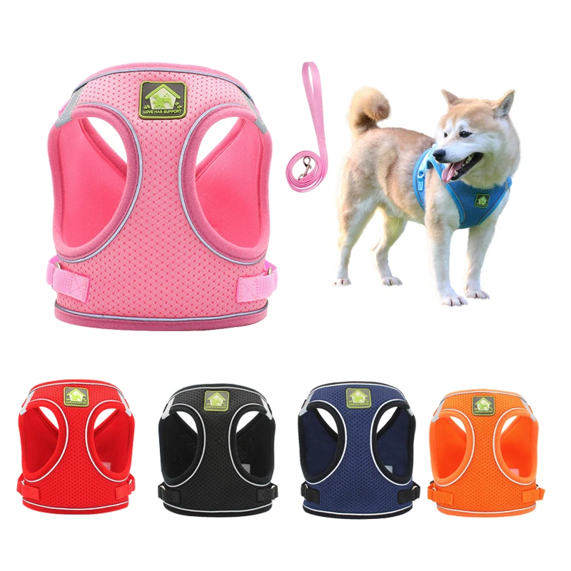 peitoral ajustável para cães e gatos