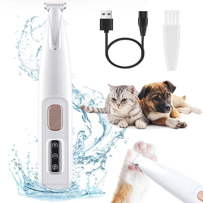 Aparador de Patas para Cães com LED e Lâmina de 18 mm - Imagem 2
