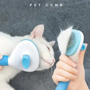 escova para cães e gatos de pelo longo