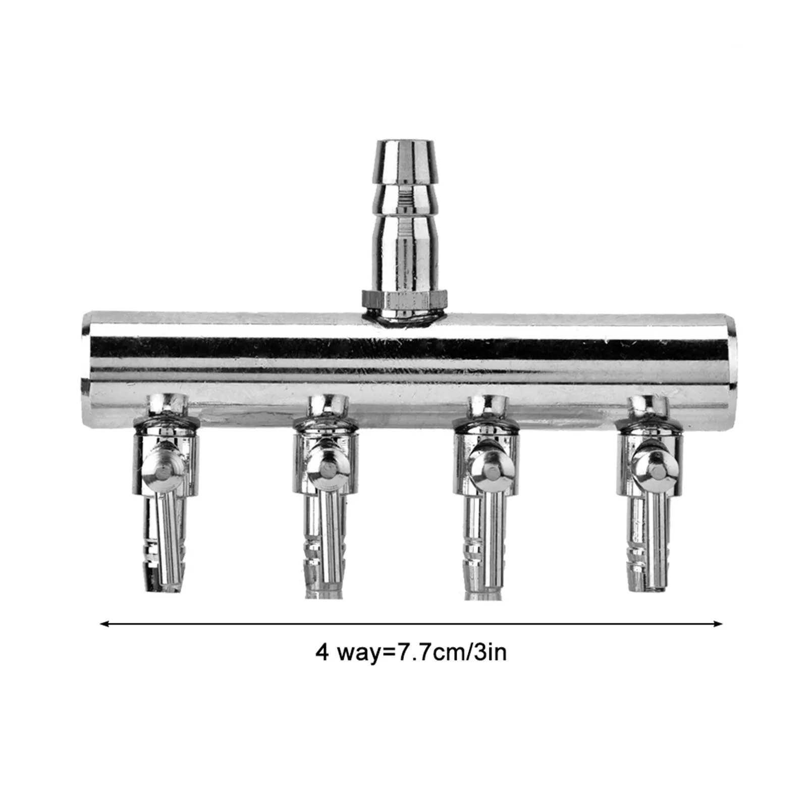 Válvula Divisora de Ar para Aquário de Aço Inoxidável 8mm para 4mm - Imagem 4