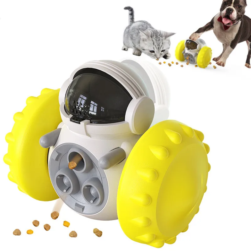 Brinquedo Interativo Robô para Cães Dispensador de Comida - Imagem 3