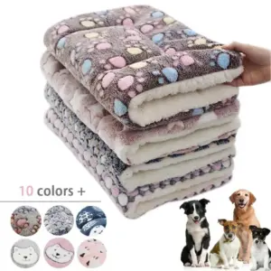 cobertor de flanela lavável para gatos e cães