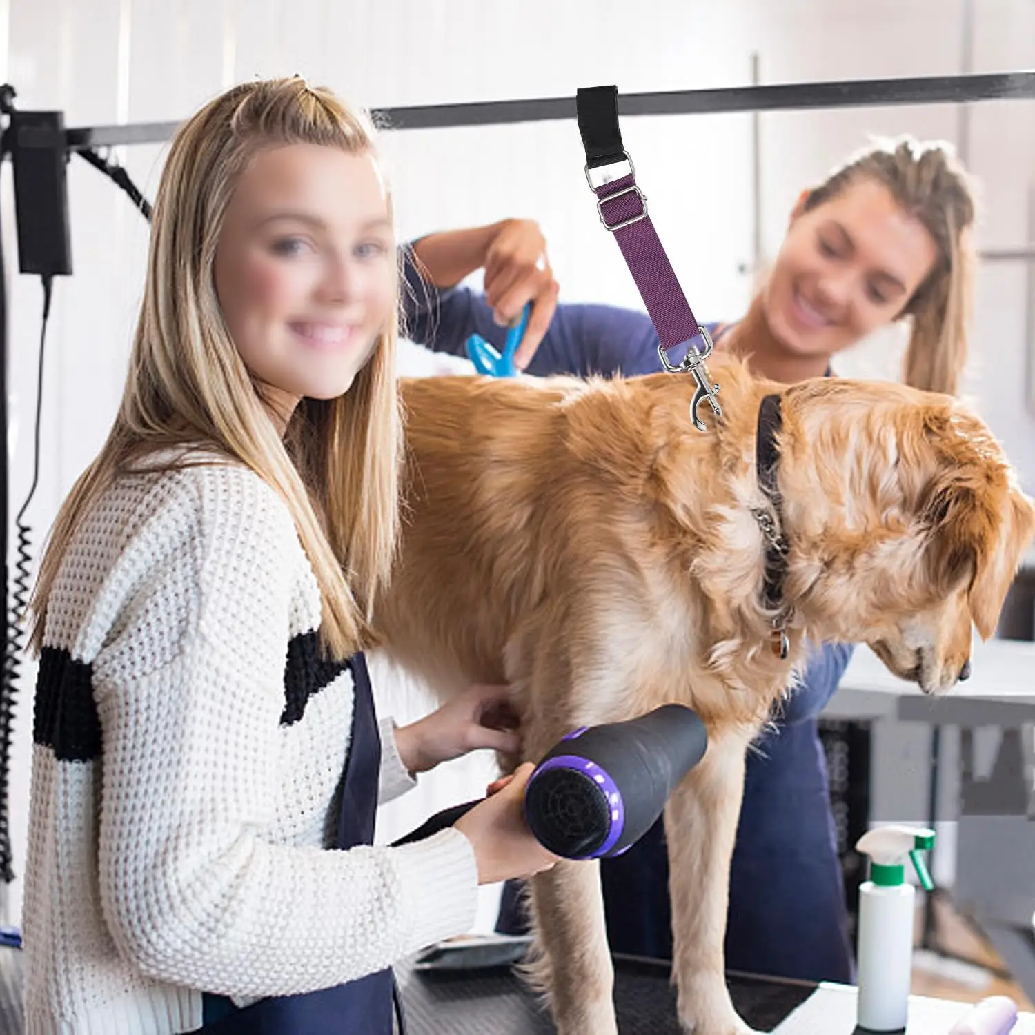 Trelas para Tosa de Cães, 2 Peças, Nylon Ajustável para Braço - Imagem 4