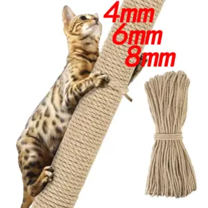 corda de sisal para arranhador de gato