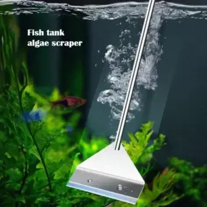 raspador de aquário para limpeza de vidro