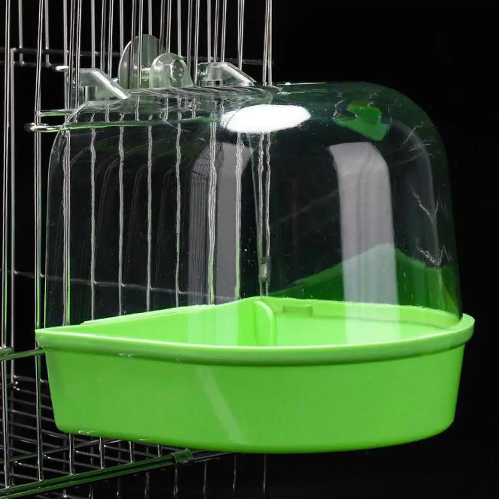 Banheira para Pássaros de Plástico 13,5 cm para Gaiola Transparente - Imagem 4