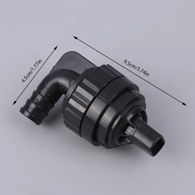 Bico de Saída para Aquário de Plástico com Vedação para Vidro até 15 mm - Imagem 6