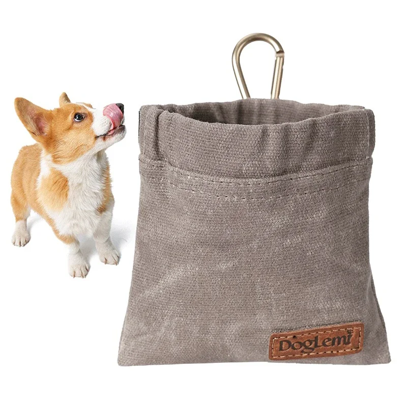 Bolsa de Petiscos para Cães com Mosquetão e Clipe para Cinto - Image 2
