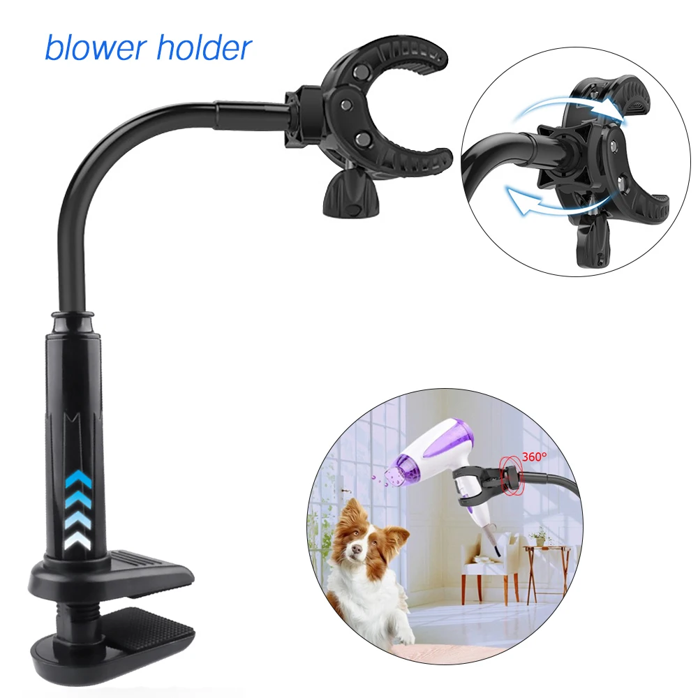 Suporte Giratório para Secador de Cabelo Pet com Braço Flexível - Imagem 5
