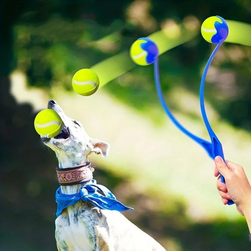 Lançador de Bolas para Cães Interativo ao Ar Livre - Imagem 3