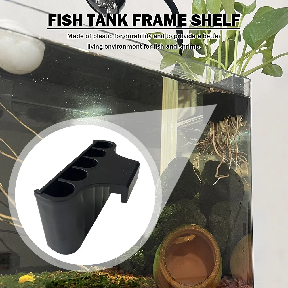 Suporte de Planta de Aquário com Gancho Integrado para Fixar no Vidro - Imagem 5