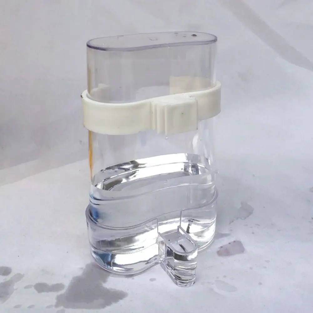 Bebedouro para Pássaros Automático de Plástico Transparente com Encaixe na Gaiola - Imagem 3
