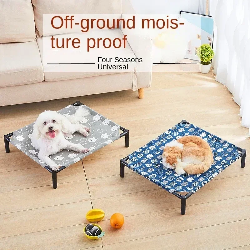 Cama Elevada para Cães e Gatos Dobrável e Lavável - Image 5