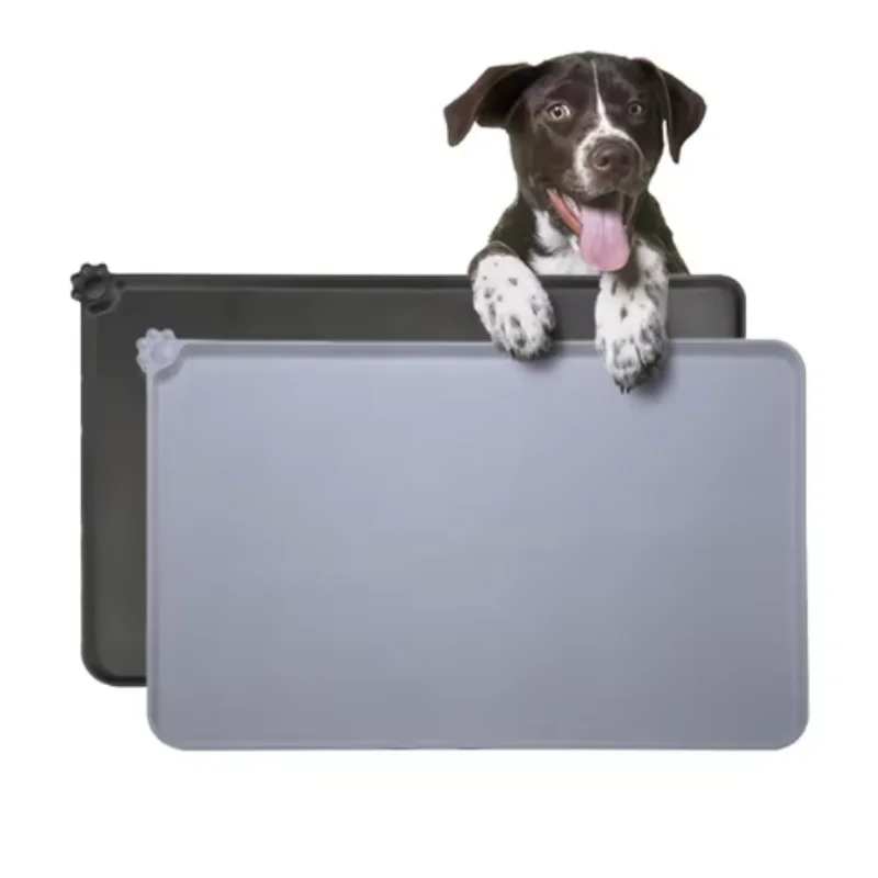 Tapete de Silicone para Comida de Pet Impermeável e Antiderrapante - Imagem 3